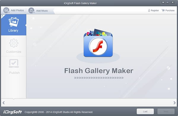 
iOrgsoft Flash Gallery Maker-flashõƬ-iOrgsoft Flash Gallery Maker v1.1.0ٷ汾