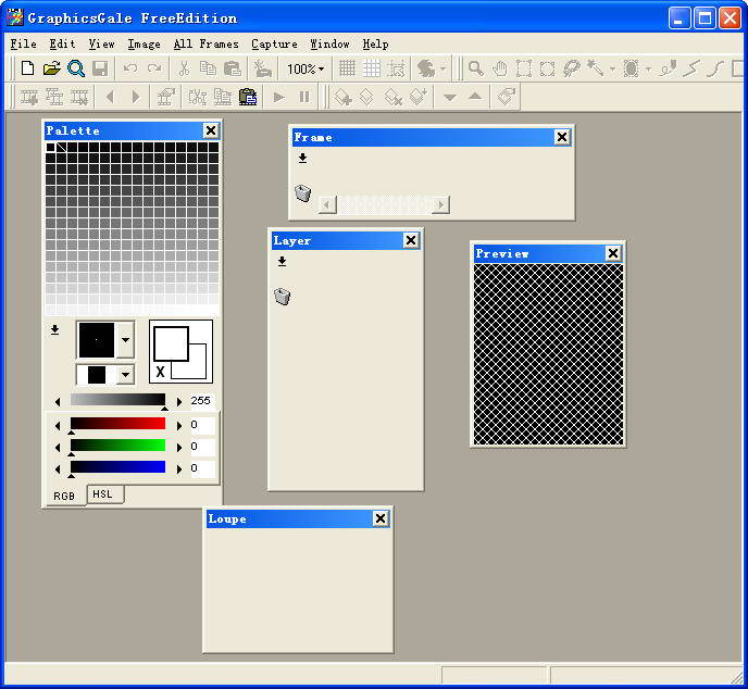 GraphicsGale-flash动画制作工具-GraphicsGale下载 v2.8.21.0官方版本