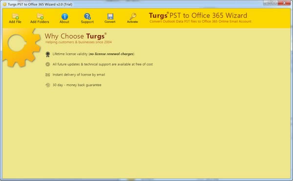 Turgs PST to Office 365 Wizard(PSTOffice 365Ǩƹ)