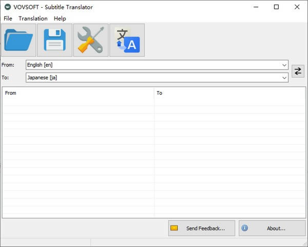 VovSoft Subtitle Translator-字幕翻译软件-VovSoft Subtitle Translator下载 v1.2官方版本