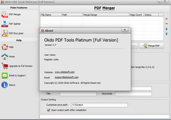 Okdo PDF Tools Platinum(PDF)