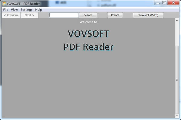 Vovsoft PDF Reader(PDF鿴)