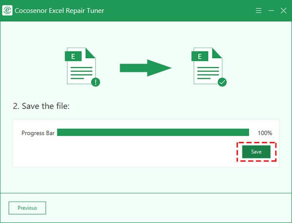 Cocosenor Excel Repair Tuner(XLSXļ޸)