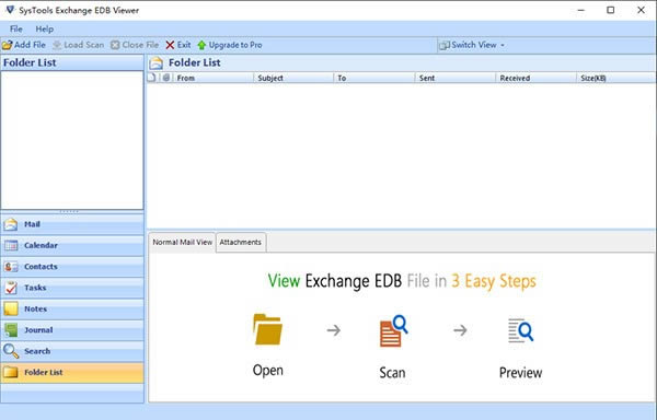 
SysTools Exchange EDB Viewer-ļ鿴-SysTools Exchange EDB Viewer v5.0ٷ汾