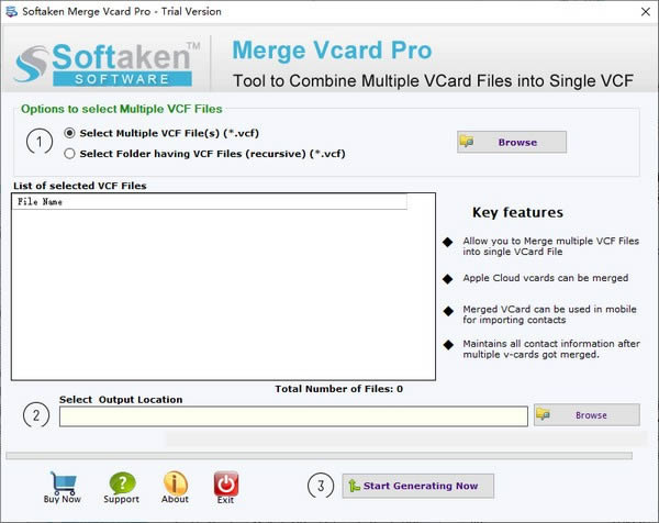 Softaken Merge Vcard Pro-文件合并处理软件-Softaken Merge Vcard Pro下载 v1.0官方版本