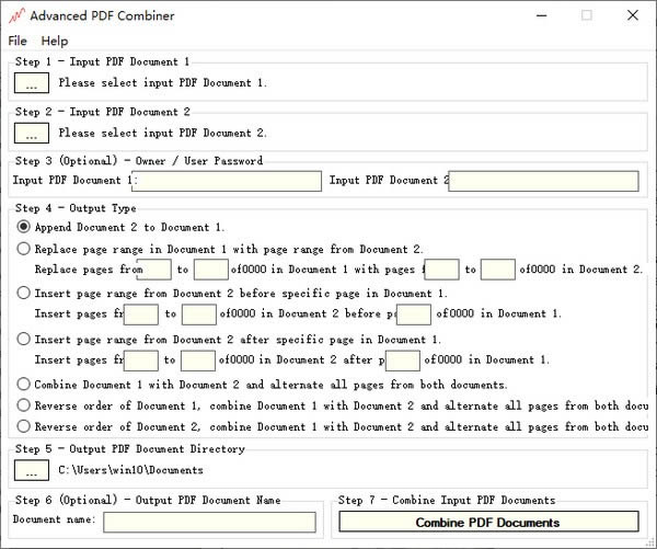 Advanced PDF Combiner-PDF合并工具-Advanced PDF Combiner下载 v1.8官方版本