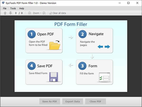 SysTools PDF Form Filler(PDFô)