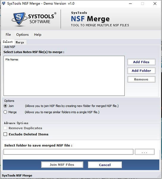 SysTools NSF Merge(ļ)