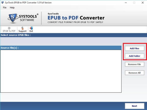 SysTools EPUB to PDF Converterͼ