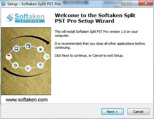 Softaken Split PST Proͼ