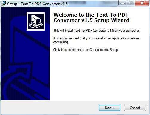 VeryPDF Free Text to PDF Converterͼ