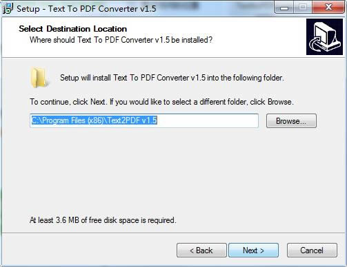 VeryPDF Free Text to PDF Converterͼ