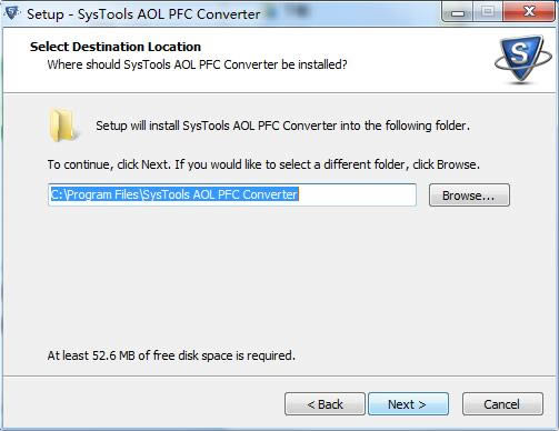 SysTools AOL PFC Converterͼ