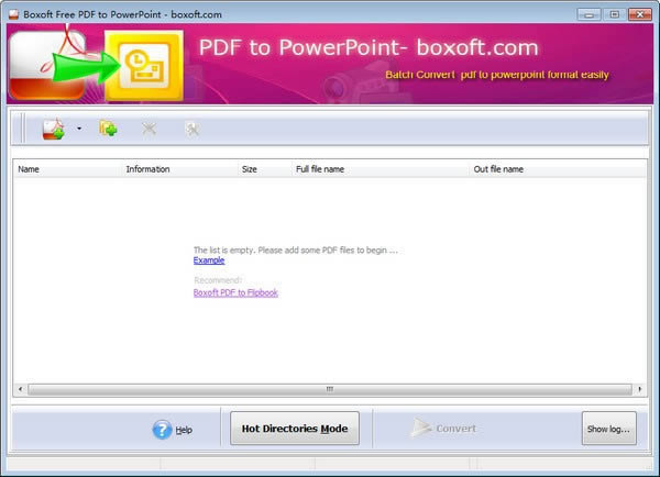 Boxoft Free PDF to PPT-PDF转PPT软件-Boxoft Free PDF to PPT下载 v3.2官方版本
