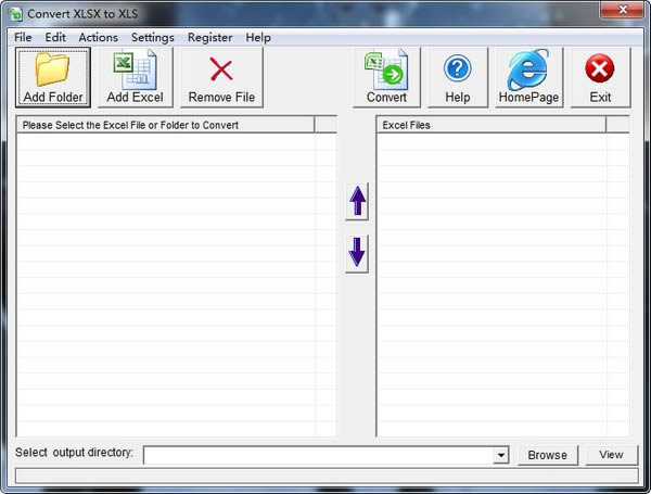 Convert XLSX to XLS(ļת)