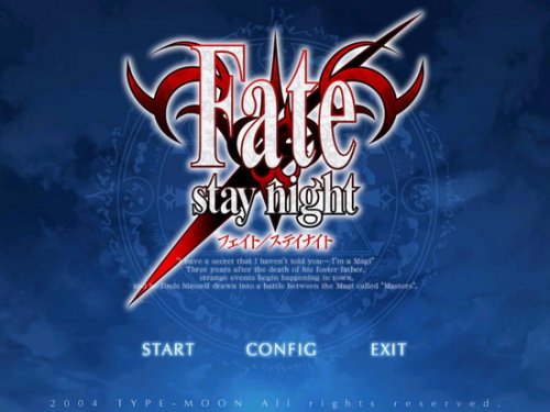 
Fate/stay nightṩ-Fate/stay nightⰲװṩ