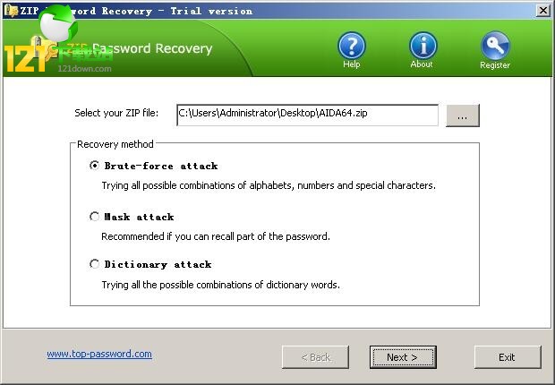 Top Password ZIP Password Recovery(zipȡ)