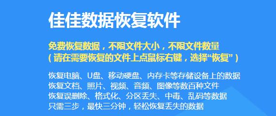 佳佳数据恢复软件免费正式版提供下载_官方绿色免安装版提供下载